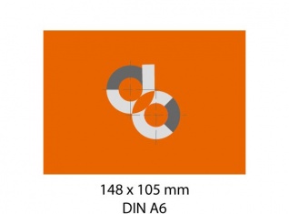 Adhesivos de papel DIN A6 – 105 x 148 mm
